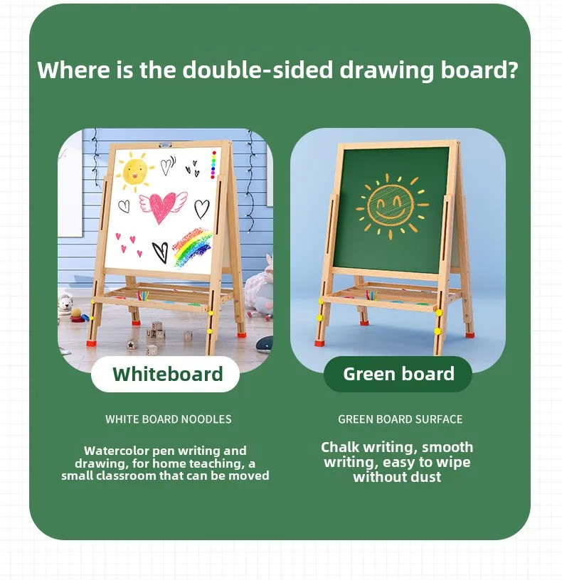 Доска для рисования, маленькая доска, бытовая подставка для студентов, стильная доска для письма, наклейки на стену для доски, игрушки для начальной школы