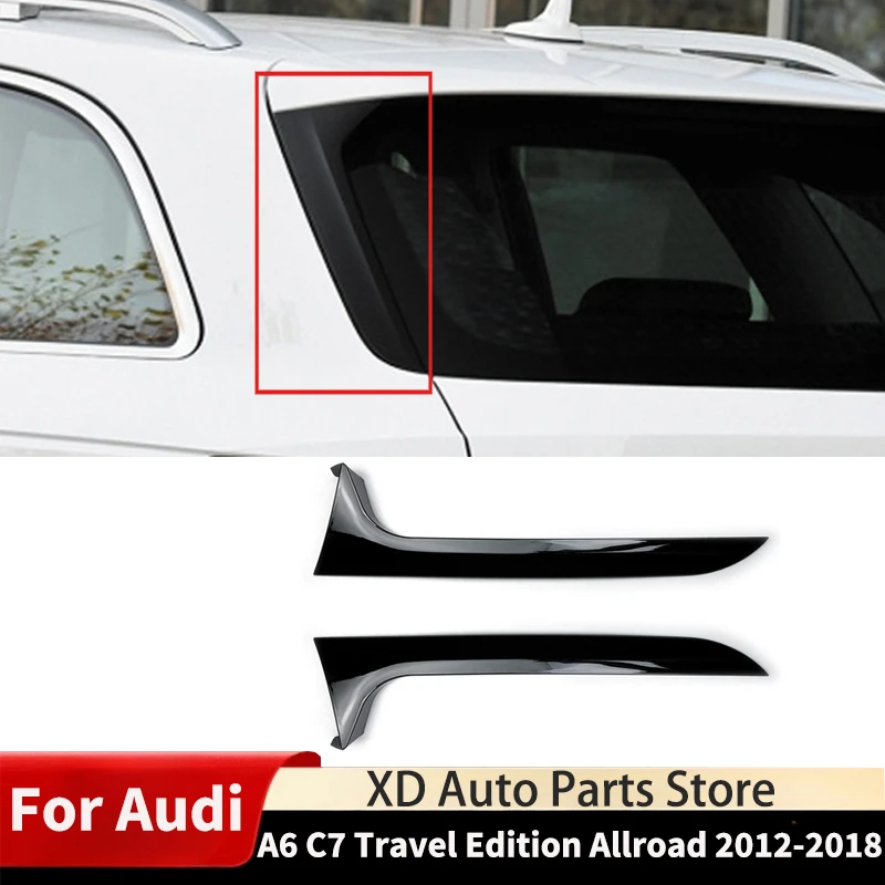 

For Audi A6 C7 Travel Edition Allroad 2012-2018 Car Rear Top Side Wing Tail Spoiler Exterior Modification Auto Accessorie Tuning