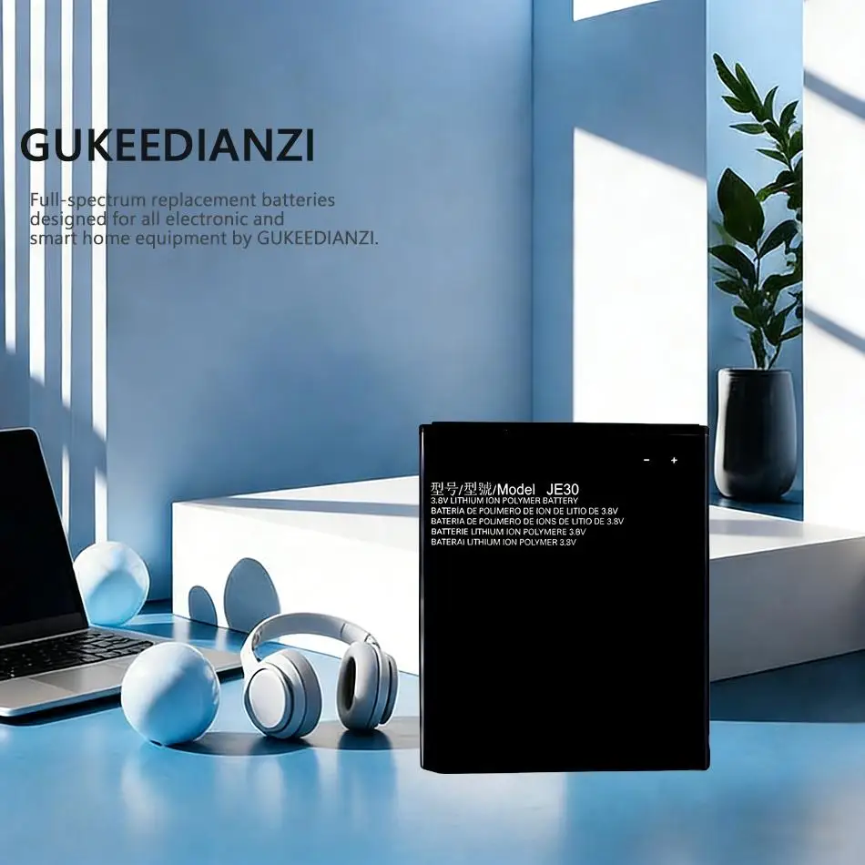 

Аккумулятор для мобильного телефона Motorola Moto E5 Play JE30 с отличной работой при низких температурах, 2120 мАч, надежный источник питания