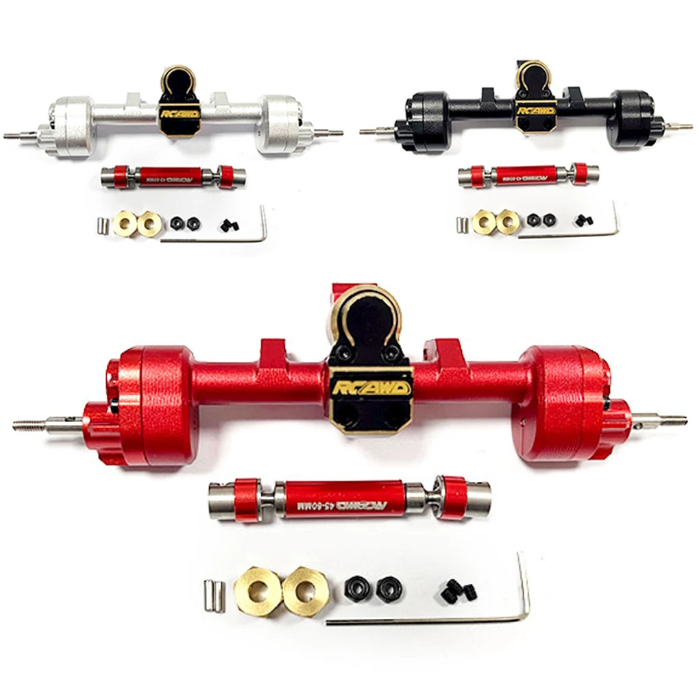 

1 24 Aluminum Alloy Upgrade Enhances Rear Axle For ECX Barrage RC Car Part RC Car Accessories Replacement Parts Red