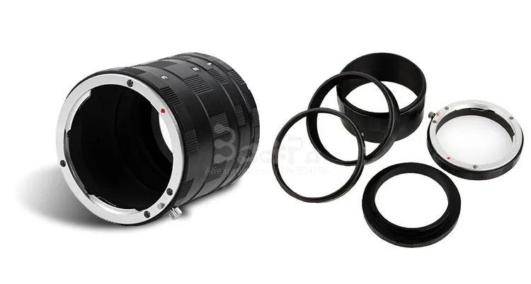 5 шт. для объектива камеры Canon EOS DSLR, металлическое удлинительное кольцо для макросов, переходное кольцо для 60D 70D 650D 700D 7D 1100D