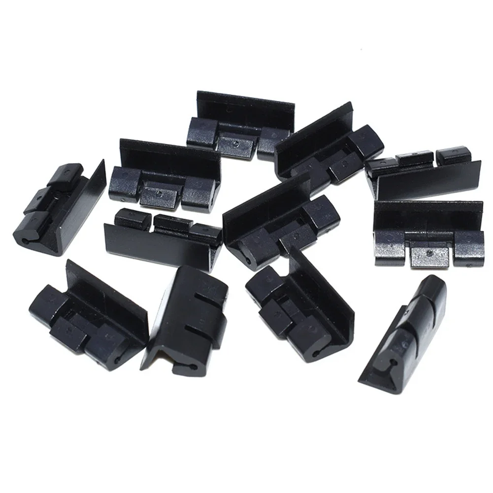 20pcs Black Car Auto Clip Clips Door Top Rain Strip Seal Buckle For BMW 5 7 Series E34 E32 E38 51131924953 Replace Part