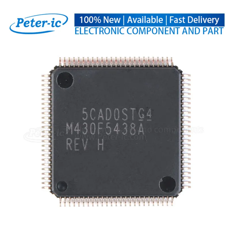 MSP430F5438AIPZR M430F5438A MSP430F5438AIPZ LQFP-100 256KB 1.8V~3.6V MSP430 16KB Microcontrollers CPU Available Peter-ic (1pcs)