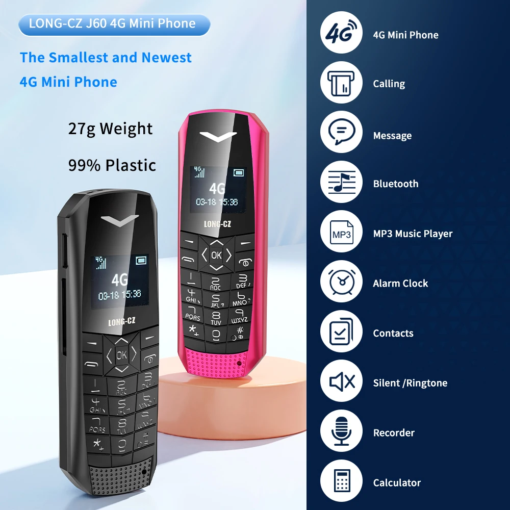 Super Mini Size Bar Mobile Cute Style Single Sim SOS Call Voice Changer Pocket Size Finger Mobile Phone For Young Kids No Apps