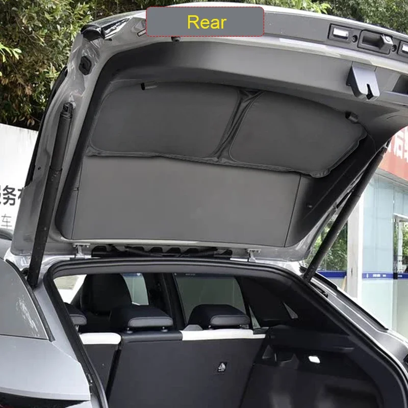 

Для Volkswagen ID.4 2021-настоящее время автомобиля, черное окно, солнцезащитный козырек, авто, защита от УФ-лучей, теплоизоляция, защитная крышка, аксессуар для интерьера