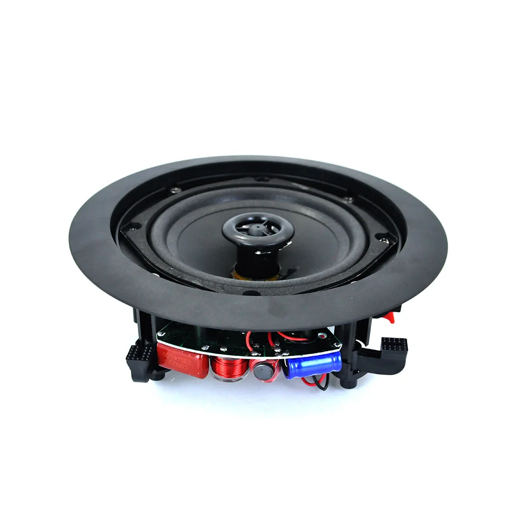 5inch 20W Coaxial Ceiling Speakers Dustproof Passive LoudSpeaker Public Address System Treble Bass for Bedroom Living Room - view 3