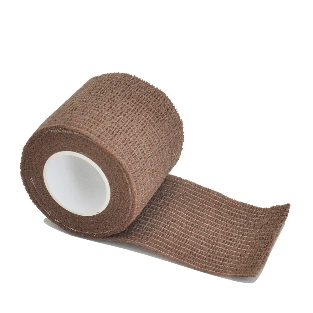 1/6 stücke 5*450 cm Einweg Selbst-klebe Flex Elastische Camouflage Verband Tattoo Griff Grip Rohr wrap Ellenbogen Stick Motion Band