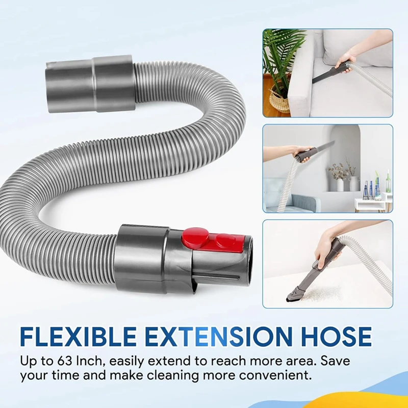 แปรงขนสุนัขสำหรับ Dyson V11 V10 V7 V8 V6สุนัขขนแปรงต่อสายยางและอะแดปเตอร์ชุดตัดแต่งขนสัตว์เลี้ยงเครื่องมือ921001-01ทนทาน