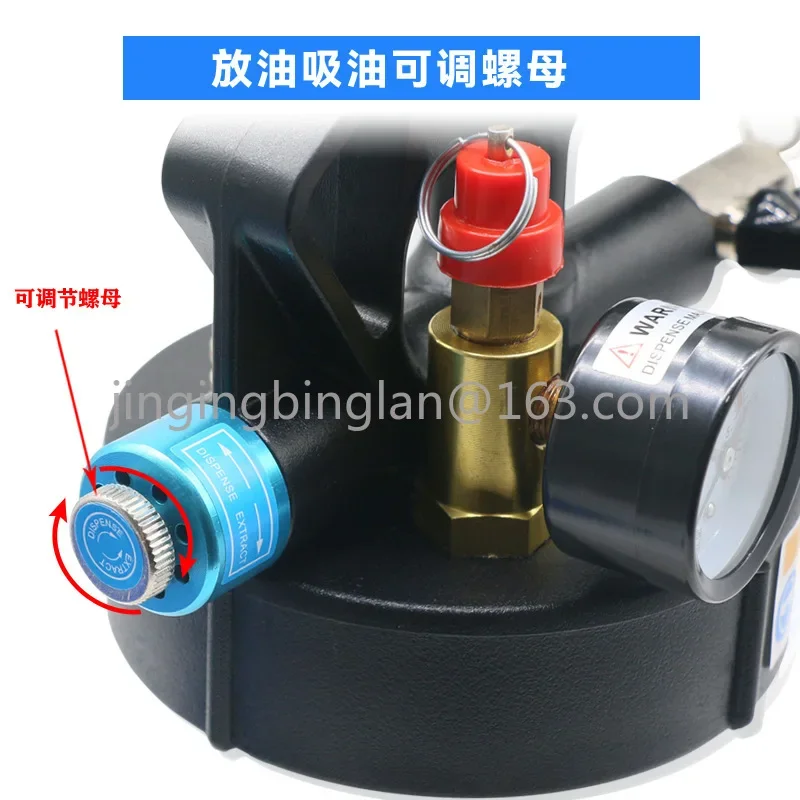 6L10L Pneumatic Transmission Oil Filling and Replacing Machine Full Synthetic Automatic Gearbox Oil Filling Machine Auto Repair