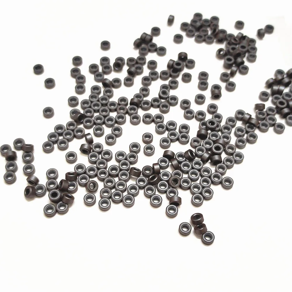 200-5000Pcs Magnetic bead ferrite core 4*2*2mm hollow magnetic bead small flux pin anti-interference filtering small magnetic