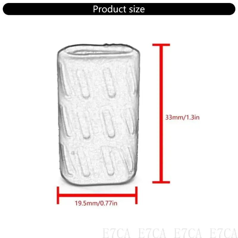 E7CA Heat Resistant Gear Shifts Rubber Cover Brake Lever Grip Sleeve Shifts Lever Protector for Bike 696 & 796