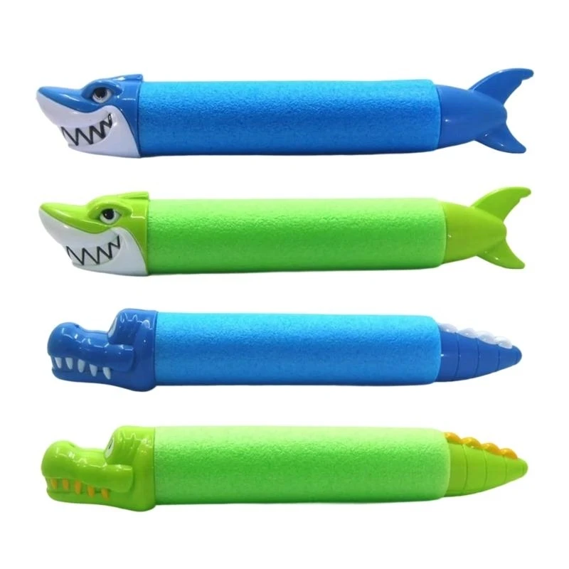 Colorful EVA Cartoon Design Water Squirter Water Soaker Guns With Soft Foam For Safe Water Play At Pool Backyard