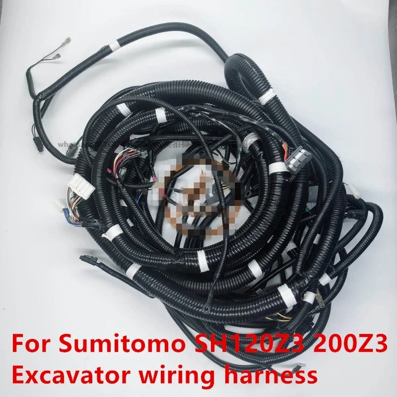 

For Sumitomo Excavator Wire Harness for Sumitomo SH120Z3 200Z3 Excavator Outer Wire Harness High Quality Excavator Accessories