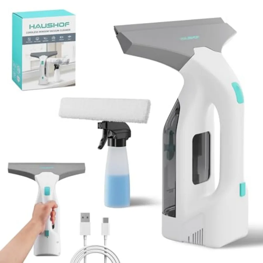 Electric Window Vacuum Squeegee 11