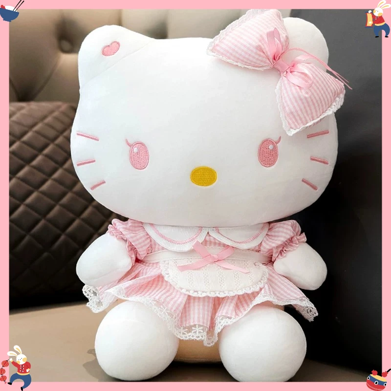 genuine-anime-sanrio-hello-kitty-kt-collection-stuffed-toys-cute-plush-toy-kawaii-cartoon-dolls-christmas-birthday-gift-for-girl