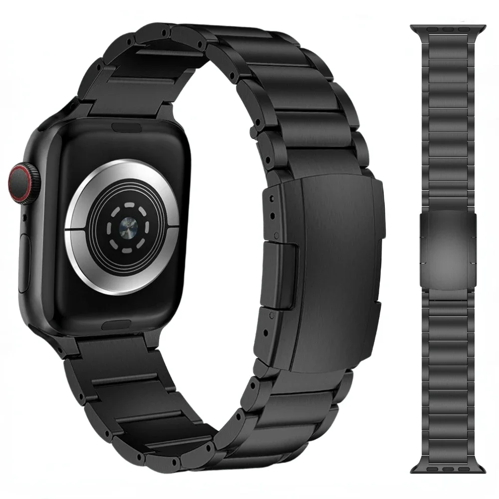 

Титановый ремешок для Apple Watch Band 46 мм 42 мм 45 мм 41 мм 44 мм 40 мм 49 мм 42 мм Браслет iWatch Series 10 Ultra 9 8 7 SE 6 5 3 Band