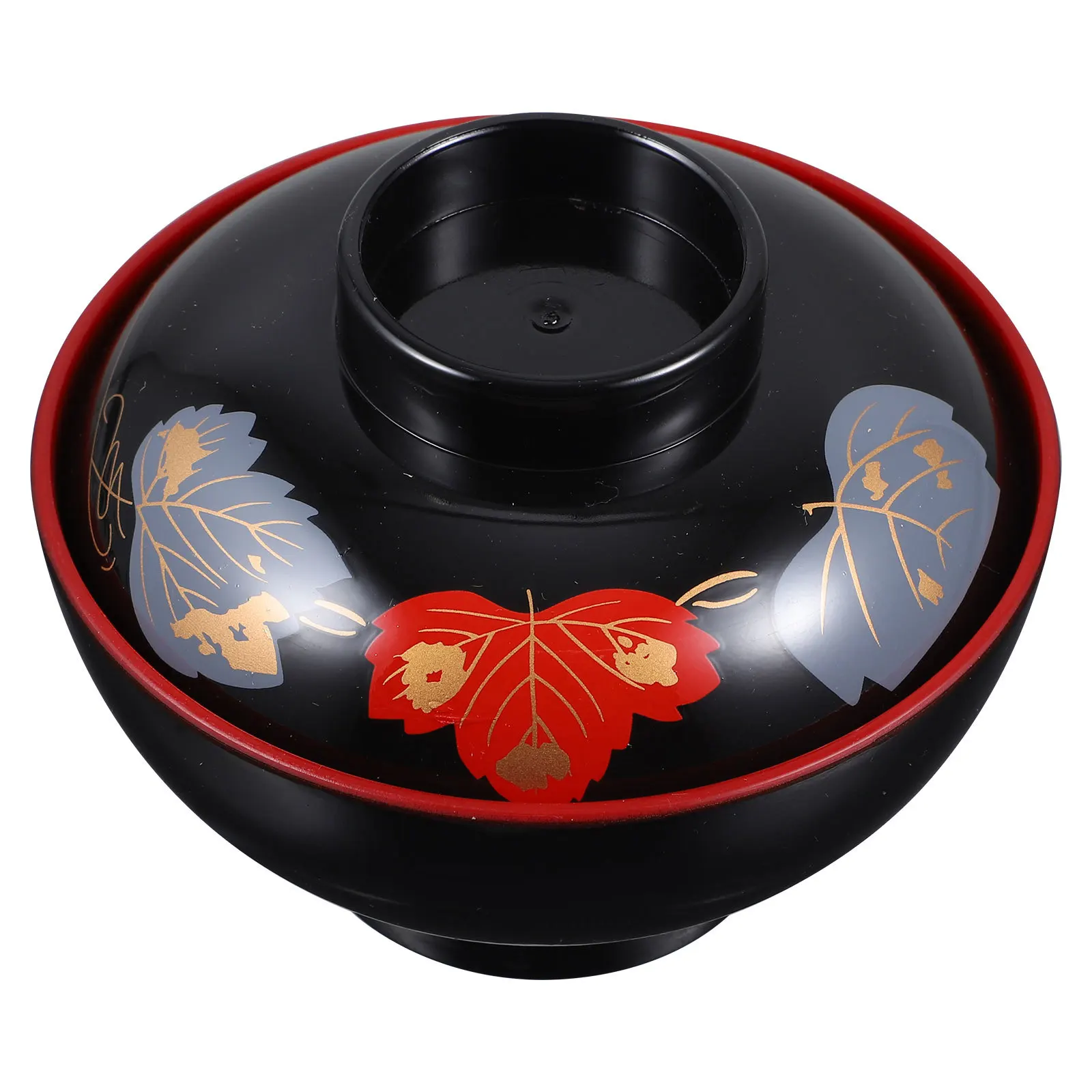 

Japanese Soup Bowl with Lid Lidded Food Container for Rice Noodle Ramen Asian Cuisine Household Kitchen Use Decorative
