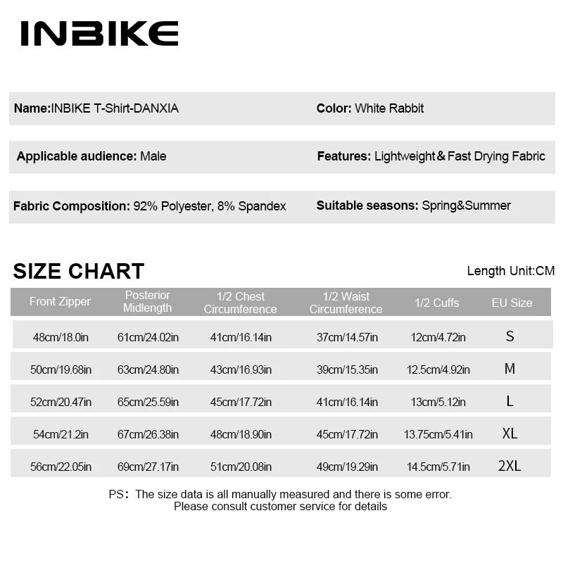 INBIKE Summer Men\'s Cycling Sets Short-Sleeved Bicycle Jersey Shorts Clothing Quick-Drying Road Bike Riding Shirts Pants Clothes