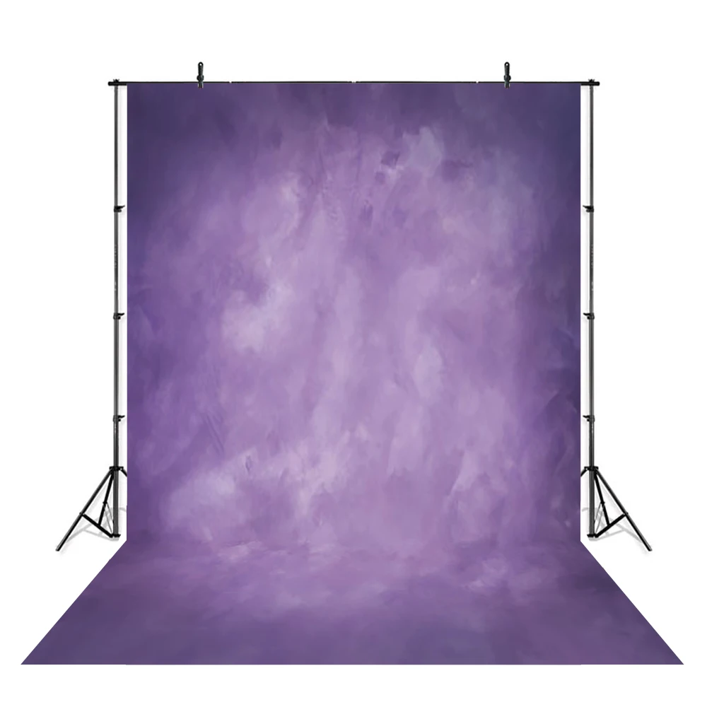 Blue Dark Purple Backdrop Solid Color Younger Portrait Photostudio Dark Violet Background Polyester Profession Photographer Prop