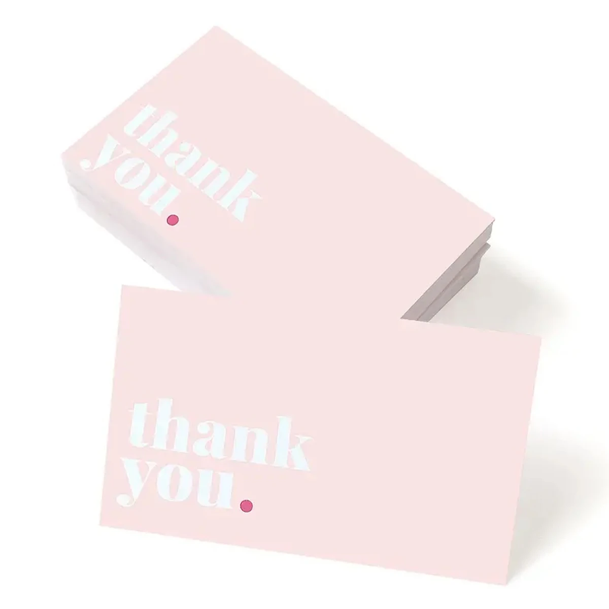 50 Uds. Tarjeta de agradecimiento para pequeñas empresas para fiesta de boda, tarjeta para Baby Shower, notas de agradecimiento, Acción de Gracias, fiesta de graduación 2025