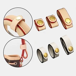 1 PC PU Leather Bag Handle Fixed Buckle For Tote Bag Shoulder Strap Fixing Clip Adjustment Shorten Buckle Bag Accessories