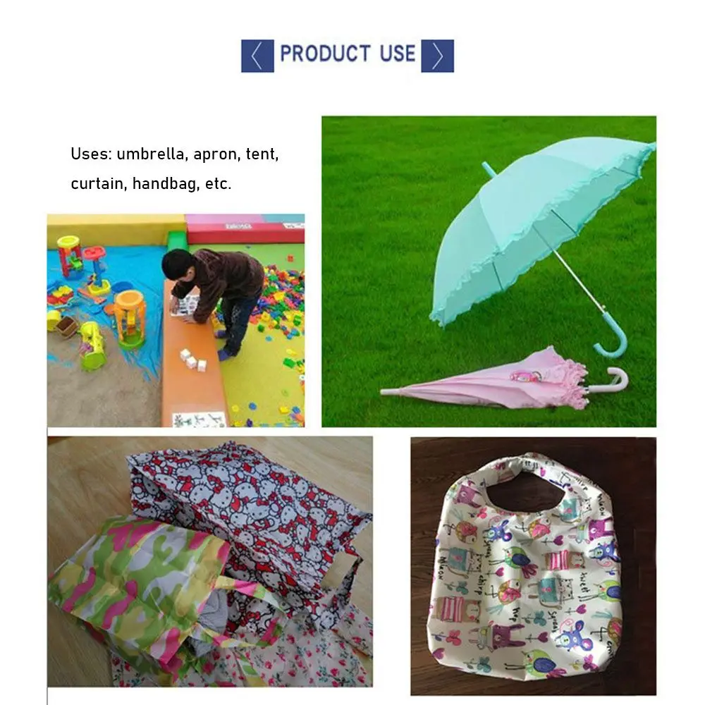 100cm * 150cm Fashion Waterproof Nylon Fabric Handmade Patchwork Kite Cloth Needlework Umbrella Cloth Tent Fabric DIY Crafts