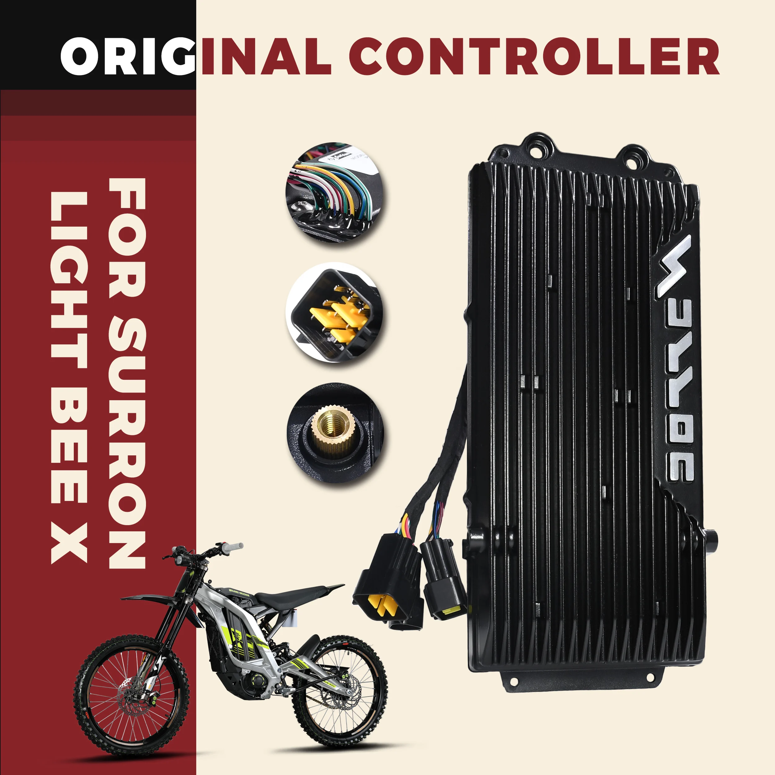 Per SUR-RON Surron Controller luce ape luce ape X Dirtbike fango Scooter fuoristrada moto accessori originali