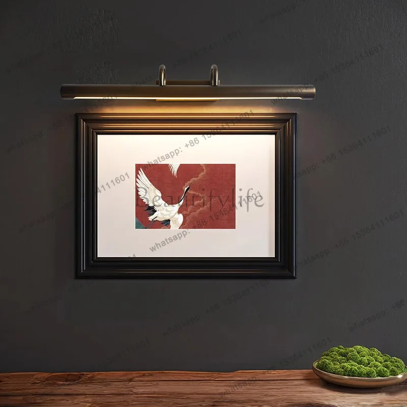 Cross-border retro photo luminous object industrial style hotel corridor hanging picture house number