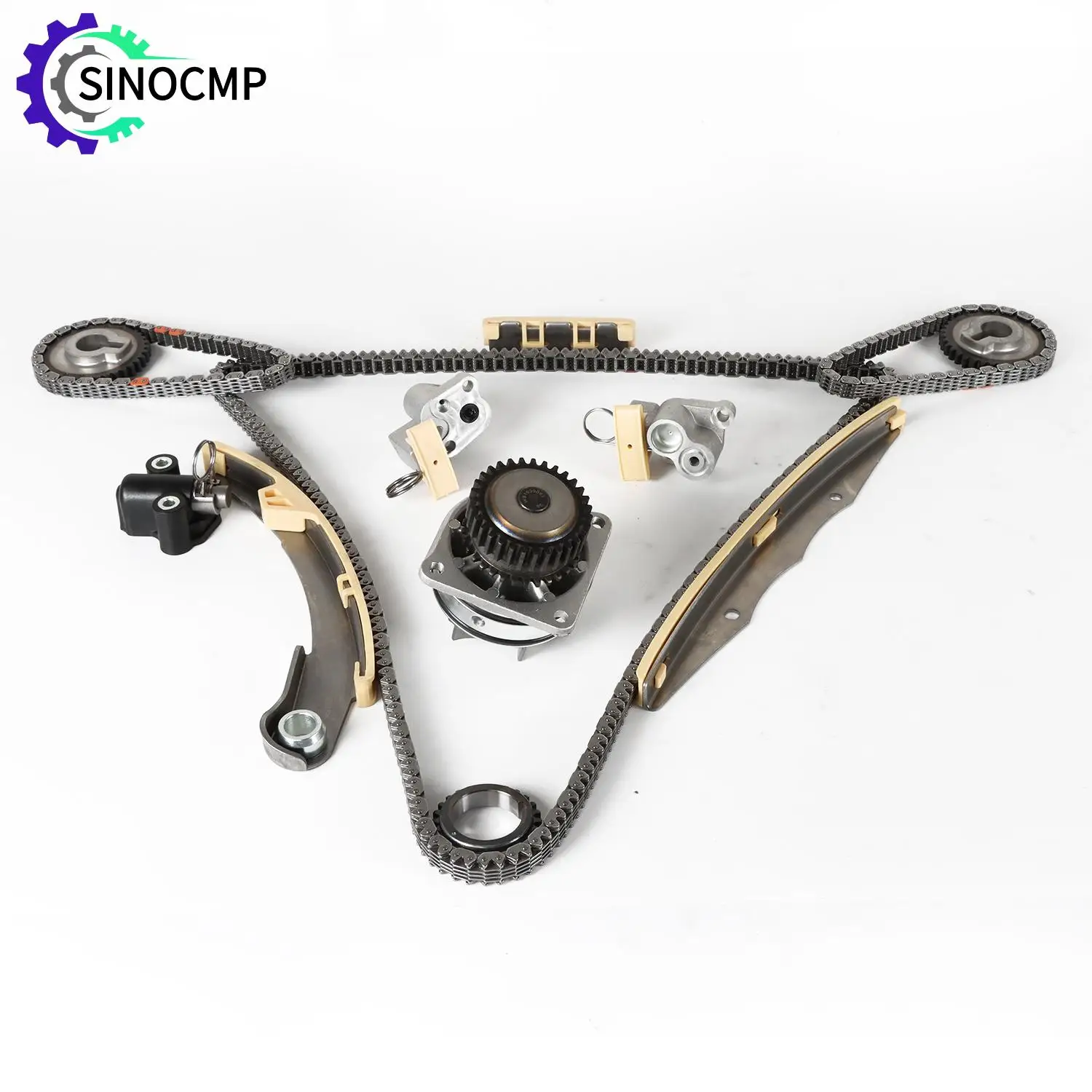 1Set Timing Chain Kit & Water Pump For Nissan Frontier NV1500 NV2500 NV3500 Pathfinder Xterra Suzuki Equator 4.0L Engine Parts