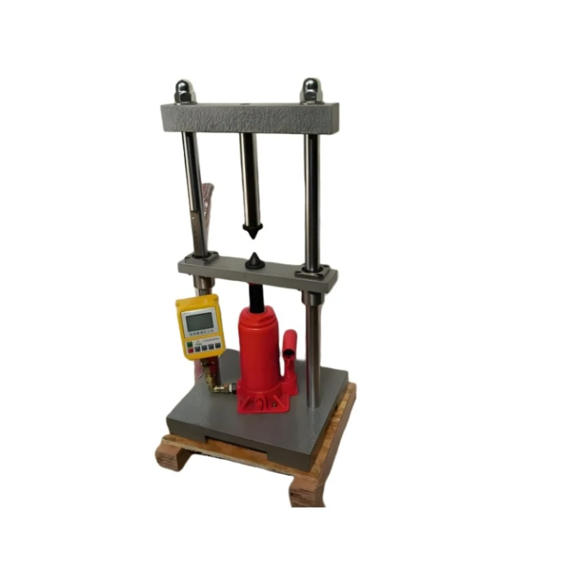 Digital display, mortar rock charge meter, 10T point load strength tester