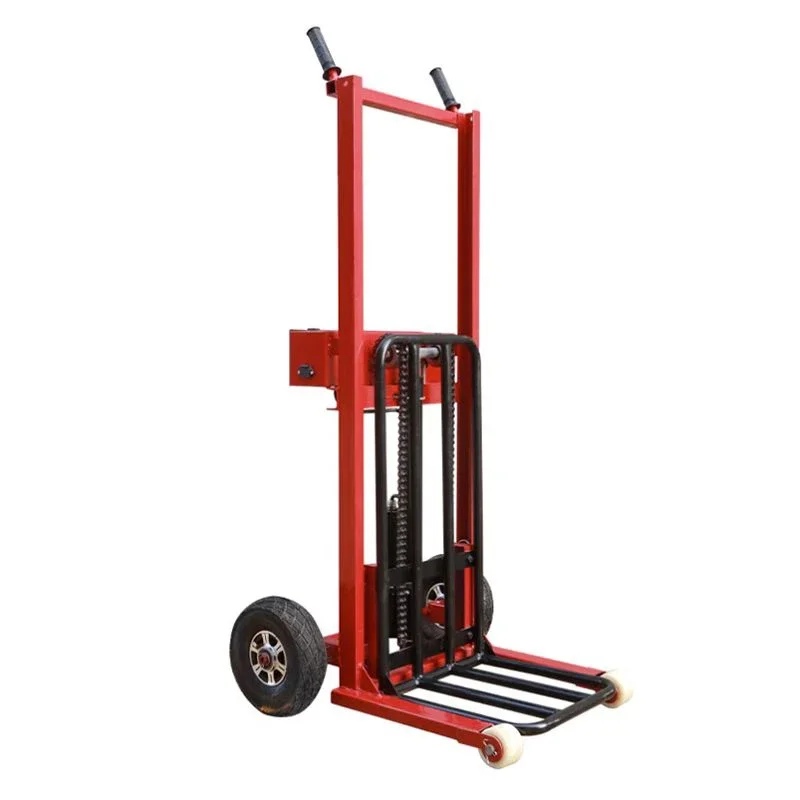 Factory Direct Portable 200kg 400kg Electric Hydraulic Truck Forklift Truck Stacker