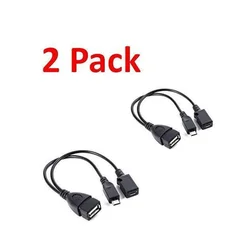 Kabel Adapter Otg terminala Usb do ognia Tv 3 lub 2nd Gen firestick vga do hdmi-kompatybilny konwerter vhs do cyfrowej konwersji