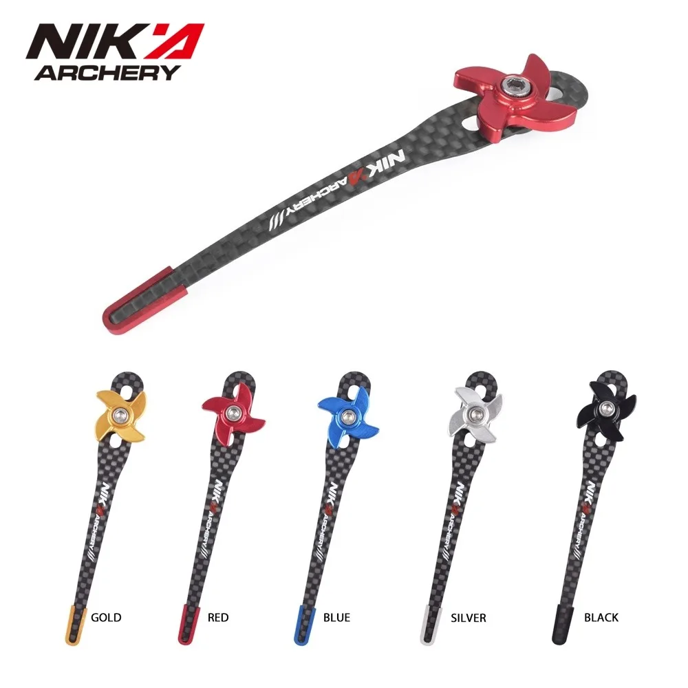 1pc Nika Archery 3K Carbon Fiber Clicker for Recurve Bow Shooting Equipments Accessories