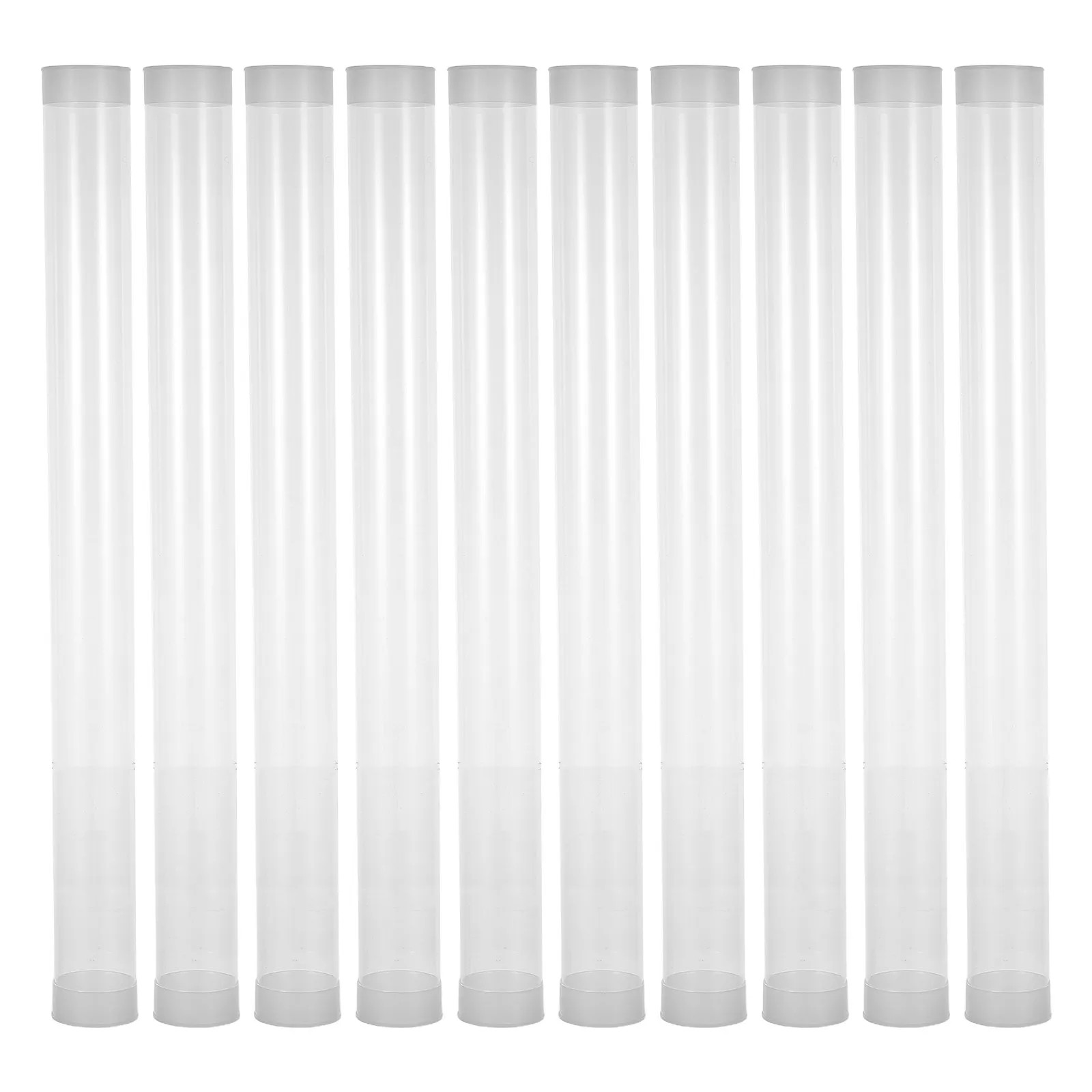 10-pcs-poster-tube-mailing-artwork-storage-tubes-paper-kraft-halloween-christmas-new-year-clear-plastic-poster-tube-packaging