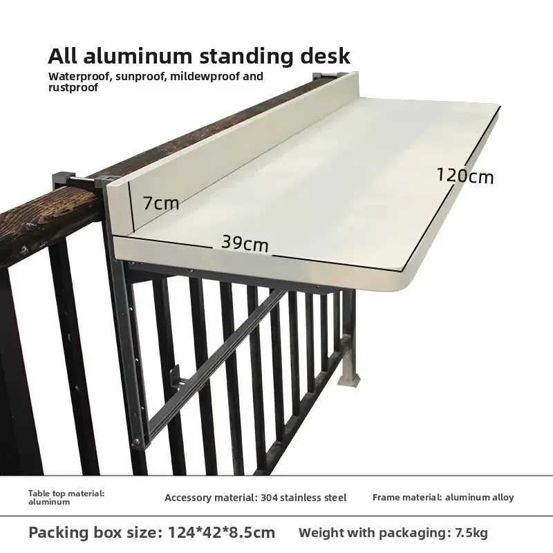 Variant: 120x39cm Alloy white