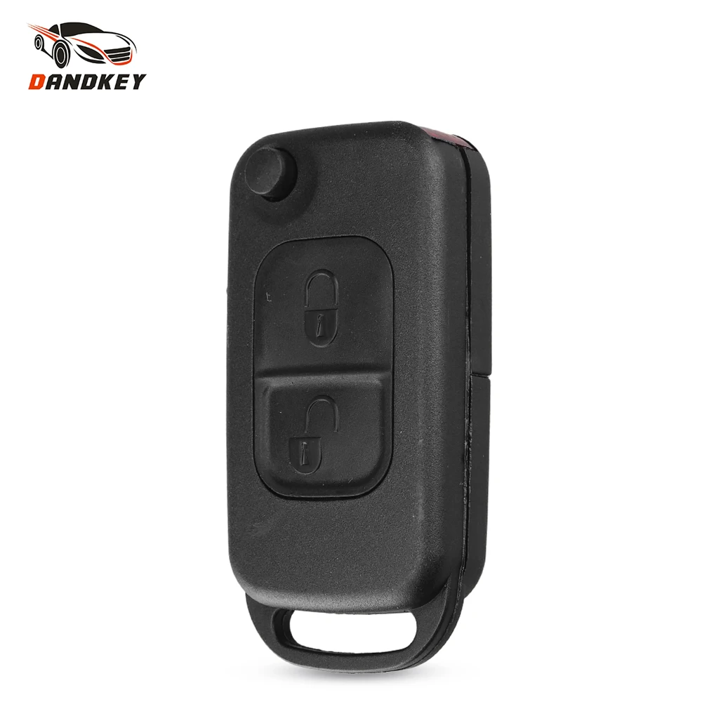 

Сменный брелок Dandkey с дистанционным управлением 1/2/3/4 кнопки HU64 откидной ключ для Mercedes Benz W168 W124 W202 W210 W211 W203 1984-2004