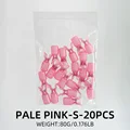 Pink-S-20pcs