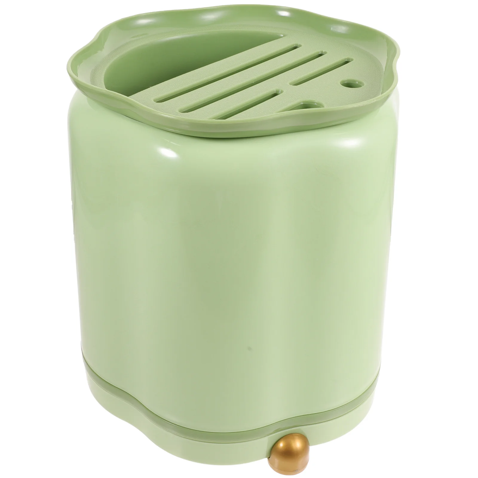 

Petal Rotatable Kitchen Utensil Holder Rack Chopsticks Spoon Storage Multi Purpose Household Tool ganizers