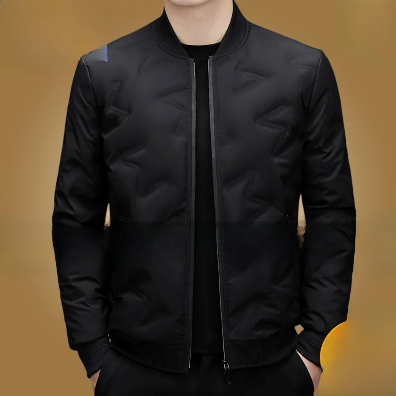 

Busin Casual Thiened ort down Jaet Men's Warmth for Autumn And Winter TUCANO Faion Urban Sle Polyester Fiber