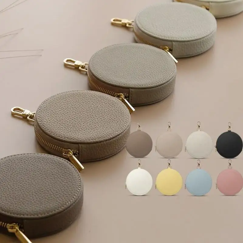 340d Bolsa portátil Rodada Bolsa Prática com zíper para bolsa dinheiro para mulheres para mulheres