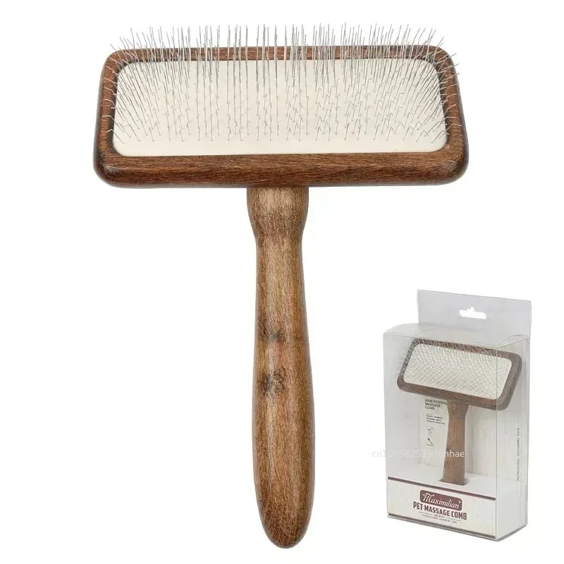 Pet Grooming Hair Remover Brush Manual Household Beauty Hairbrush Long Handle Professional Reusable Deshedding Rake