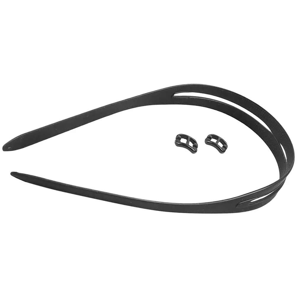 

1 комплект износостойких очков для плавания с ремешком и фиксирующим зажимом, из мягкого силикона и пластика, элегантный дизайн, подходит для всех типов очков