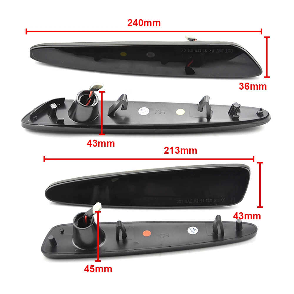 

Для Chevrolet Chevy Corvette C6 2005-2013 полностью светодиодный боковой габаритный фонарь спереди и сзади янтарно-красный автоматический указатель поворота 12 В