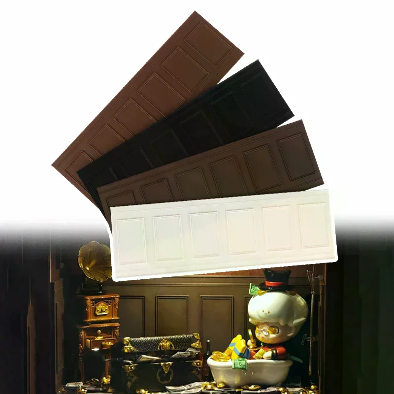 1 pz 1/12 pannello da parete con gonna quadrata per casa delle bambole per micro paesaggio vetrina gioco di ruolo accessori per casa delle bambole