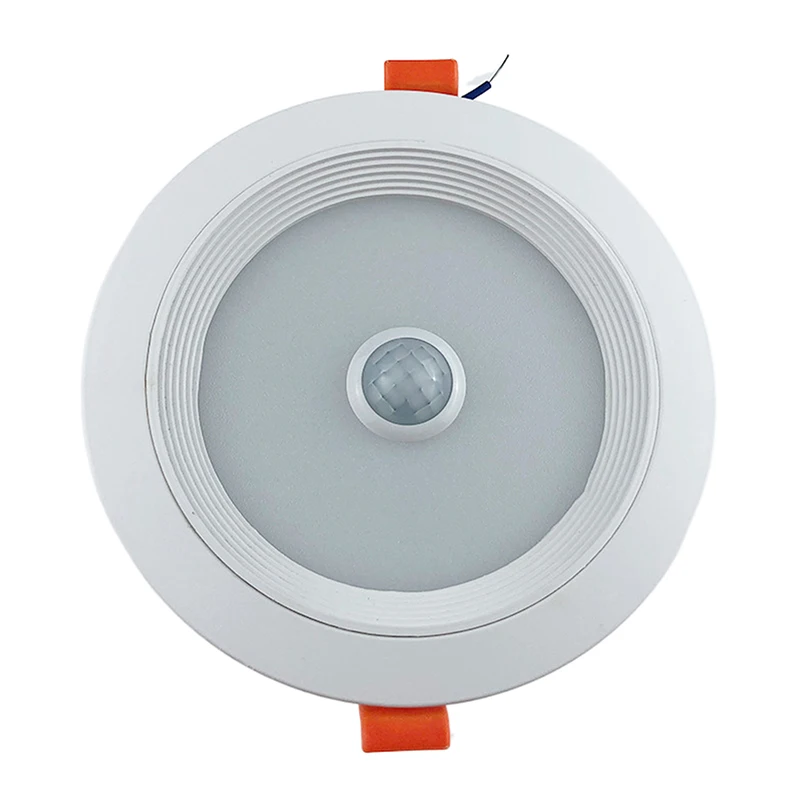 

Led Downlight 85-265V Ceiling Light 5W PIR Motion Sensor Recessed Down Light Round Led Panel Light Spotlight Indoor Light