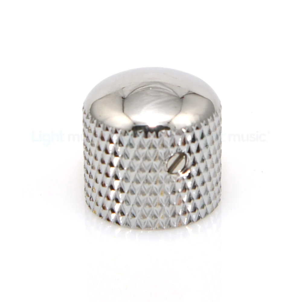 1Pcs Brass Dome Metal Knob for Electric Guitar Bass Tone volume Control Knobs