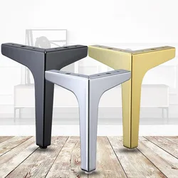 4PCS Metal Furniture Legs For Coffee Table Metal Furniture Legs Sofa Bed Chair Leg Desk Cabinet Dresser Foot Bathroom