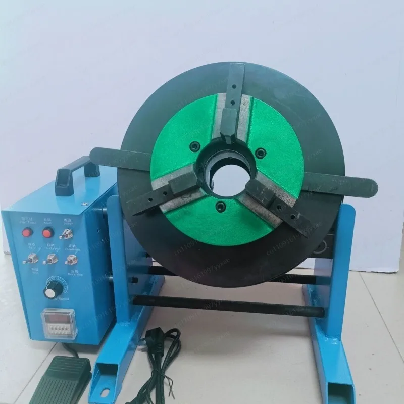 50Kg large hole welding positioner, rotating table