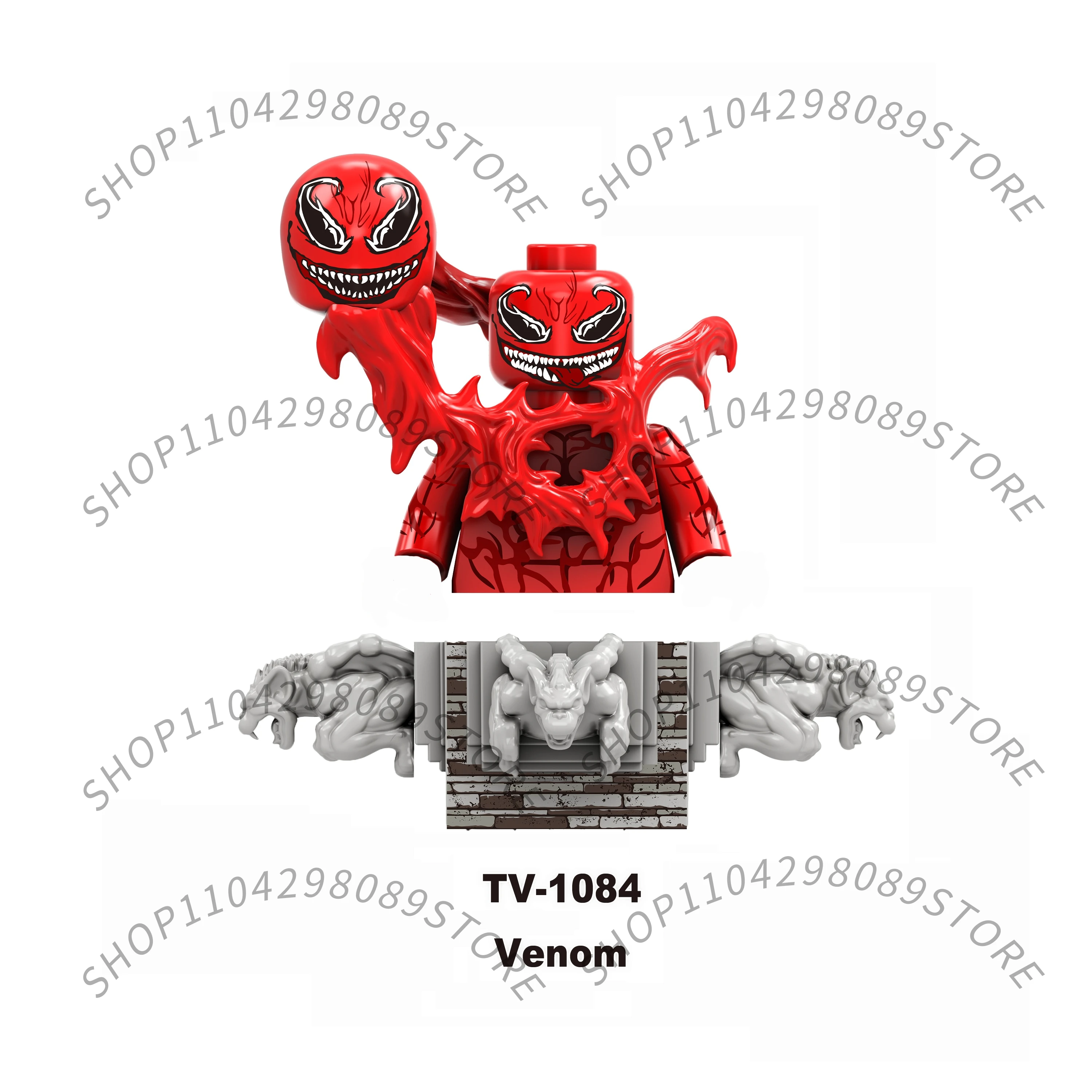 Marvel Bouwstenen Mini klassieke figuren Kindercadeau voor een feestje Steenspeelgoed Daredevil Venom Doctor Doom