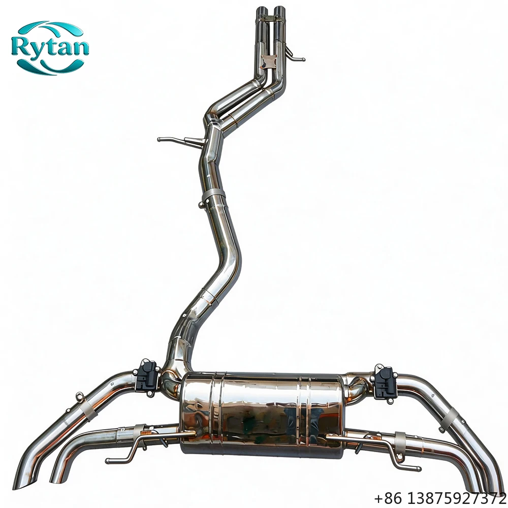 

Выхлопная система Rytan Valvetronic из нержавеющей стали 304 с клапаном, Catback, для Q7 3.0T